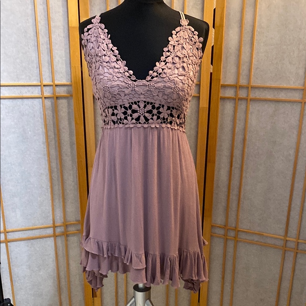 La Meil Crochet Lace Fairy Dress